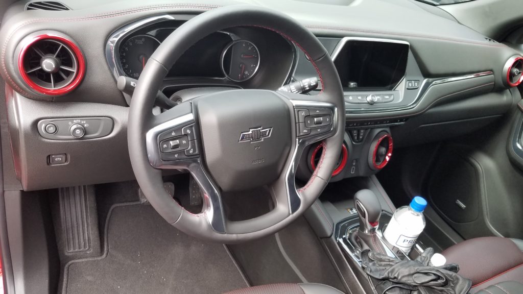 2019 Chevy Blazer Interior (Photo Credit: JeffCars.com)