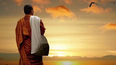 A Monk Loses His Cool Over Super Sucky Airline Customer Service
