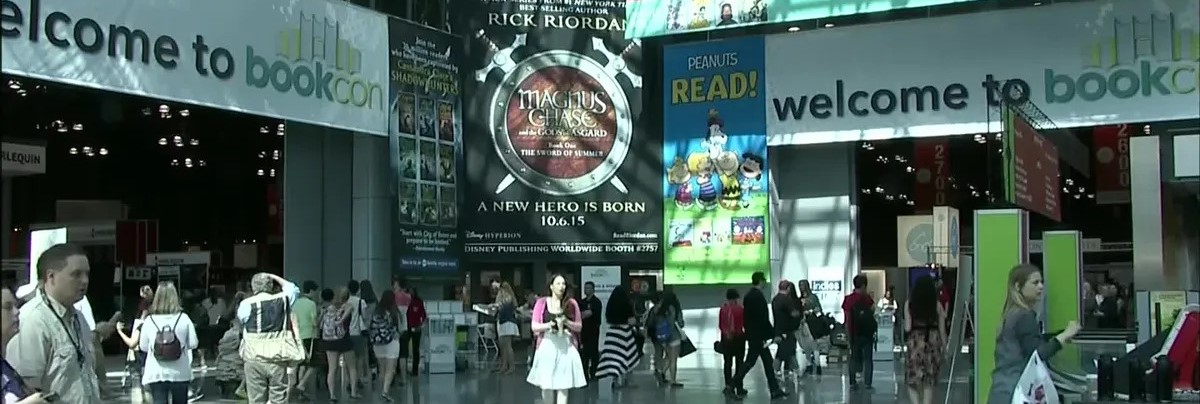 Book Expo of America 2015 at the Jacob Javitz Center on New York City’s