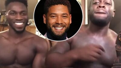 Abimbola 'Abel' Osundairo and Olabinjo 'Ola' Osundairo & Jussie Smollett (inset)
