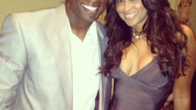 Deion Sanders and Tracey Edmonds.
