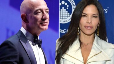 Jeff Bezos and Lauren Sanchez