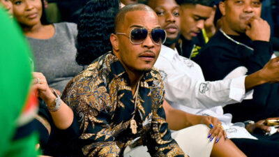 Rapper T.I. during the BET Hip Hop Awards