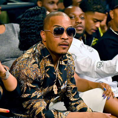 Rapper T.I. during the BET Hip Hop Awards