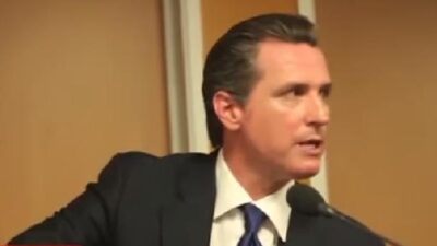 California Governor Gavin Newsom