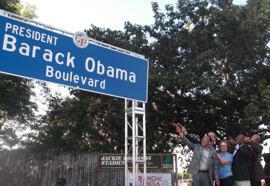 President Barak Obama Boulevard Renaming Ceremony
