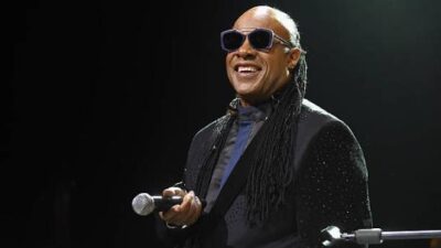 stevie wonder on stage