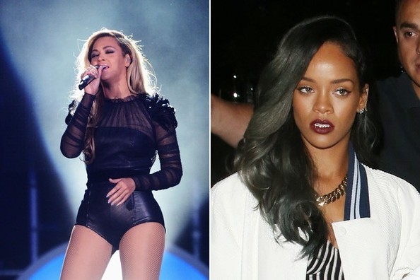 Beyoncé and Rihanna