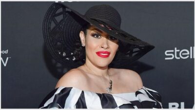 KeKe Wyatt in black and white