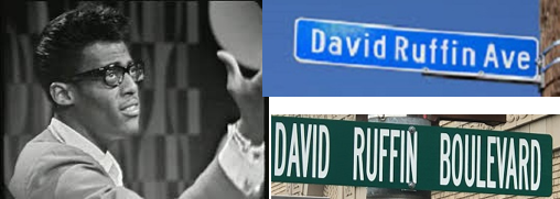 David Ruffin street sign