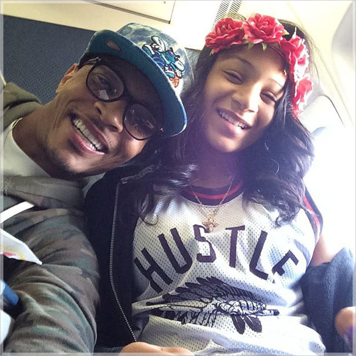 T.I and daughter 