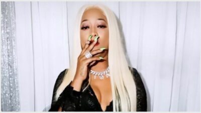 Trina in white wig