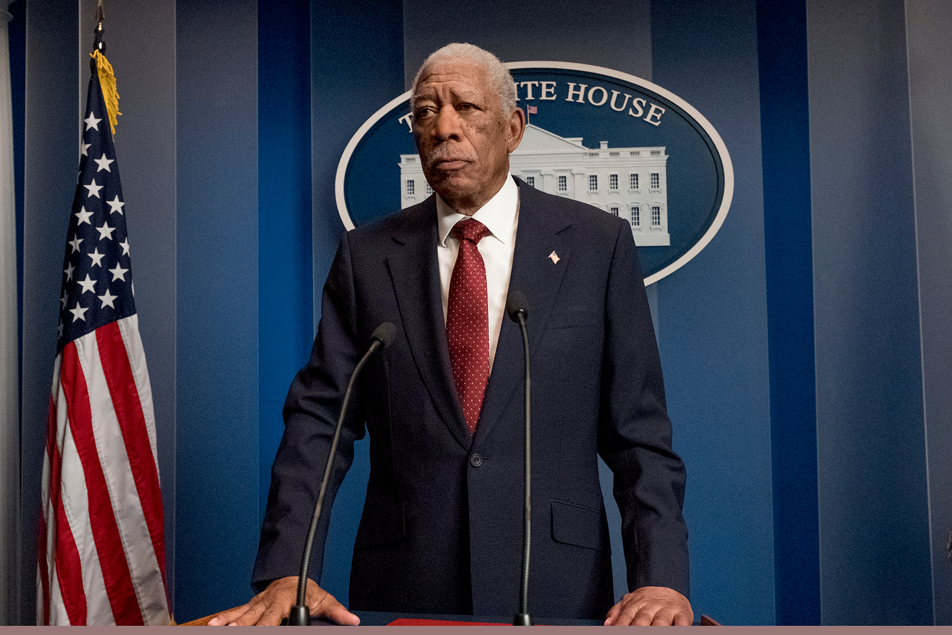 Morgan Freeman in Angel Has Fallen 