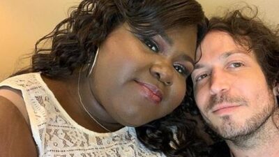 Gabourey Sidibe and Brandon Frankel