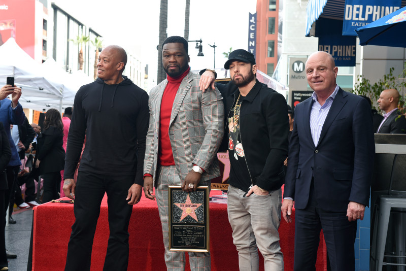50 Cent Walk Of Fame Ceremony