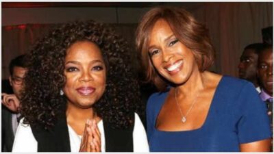 Oprah Winfrey and Gayle King
