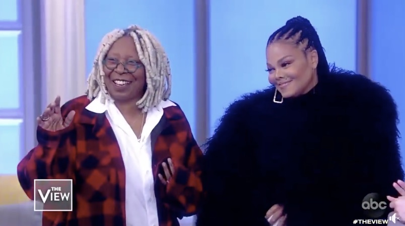 Whoopi Goldberg and Janet Jackson - The View