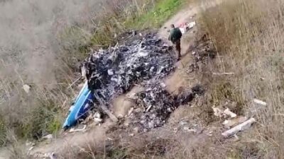 Kobe Bryant crash site