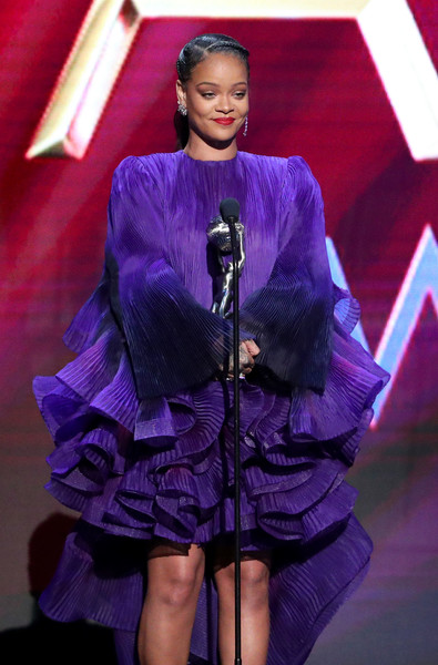 Rihanna accepts the President's Award onstage during the 51st NAACP Image Awards, Presented by BET, at Pasadena Civic Auditorium on February 22, 2020 in Pasadena, California.