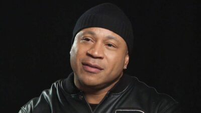 LL Cool J in black
