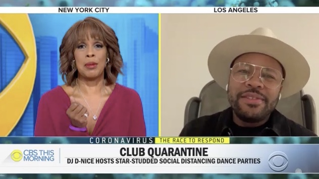 Gayle King and D-Nice