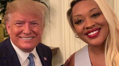 Donald Trump and Angela Stanton-King