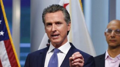 California Governor Gavin Newsom