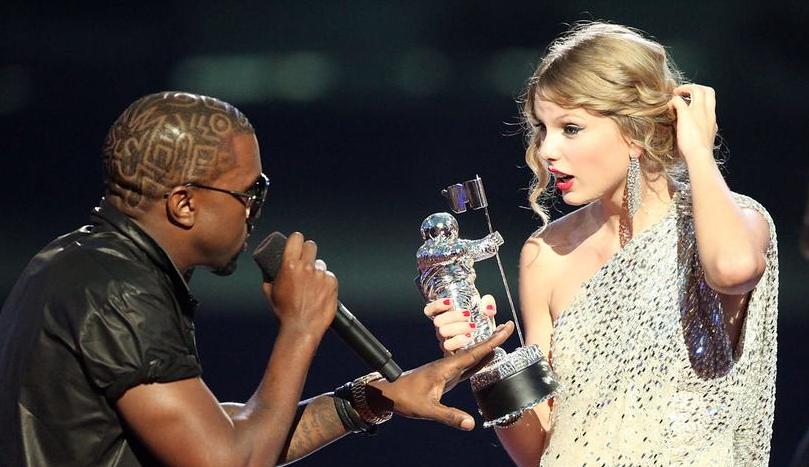 Kanye West and Teylor Swift