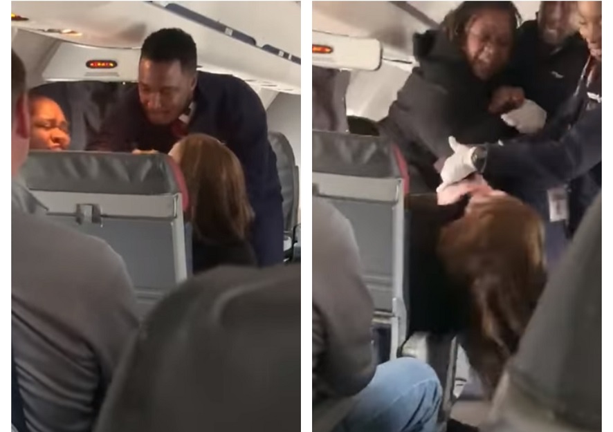 American Airlines passenger who called black crew member the N-word nearly beatdown