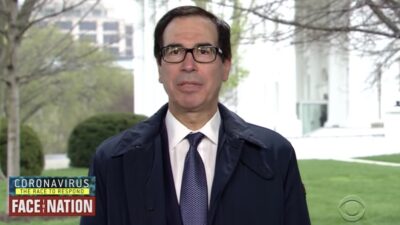Steve Mnuchin on "Face the Nation"