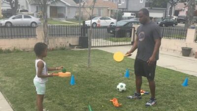 Daryl Adams & daughter