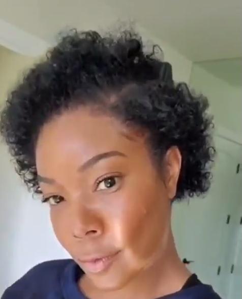 Gabrielle Union Makes Hair Move: Now Sporting Short, Natural Hair While  Isolating | EURweb