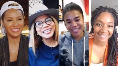 Jada&rsquo;s Girls Trip co-stars, Regina Hall, Tiffany Haddish and Queen Latifah is available now on Facebook Watch
