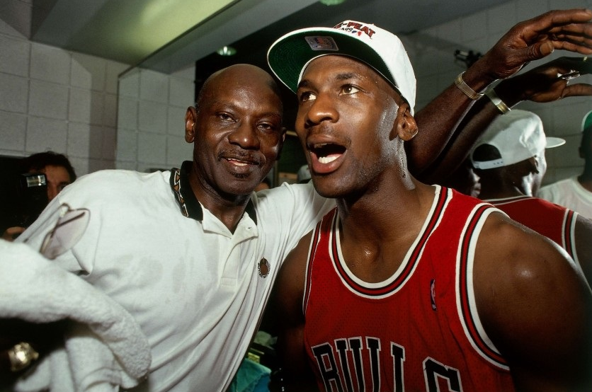 michael jordan and his father