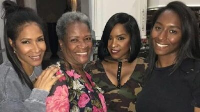 Sheree Whitfield and mother, Thelma