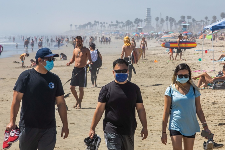 Here's What Huntington Beach Looked Like On Saturday