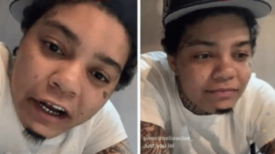 Rapper Young Ma Turns Girlfriend's Faux Eyelash Into A Beard
