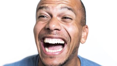 man laughing - (google free to share and use)