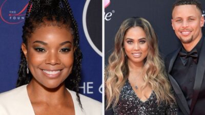 gabrielle union, ayesha and steph curry