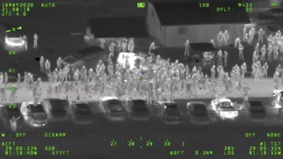 Florida partygoers amid pandemic