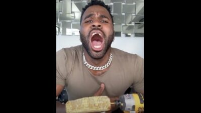 Jason Derulo breaks front teeth