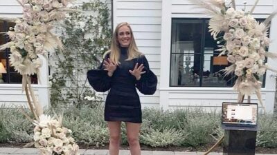 Adele - weight loss - little black dress (Instagram)