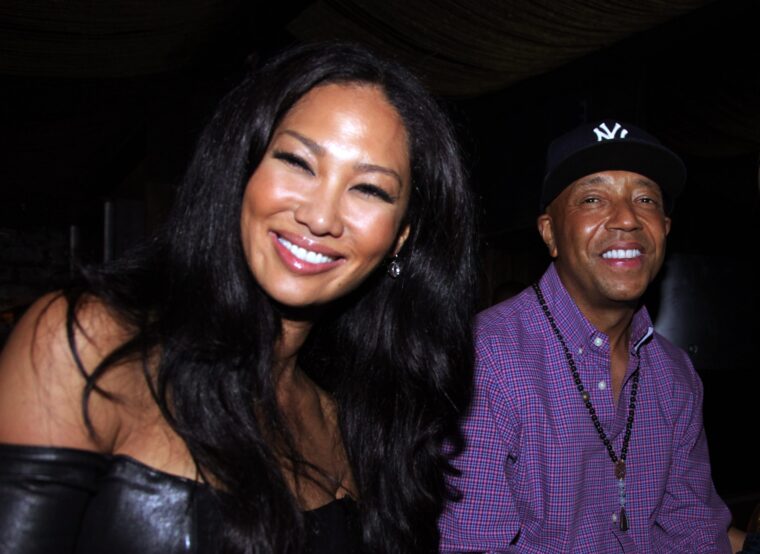 Kimora Lee Simmons and Russell Simmons