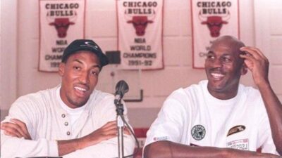 Pippen - Jordan (Getty)