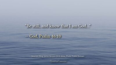 God is in controll