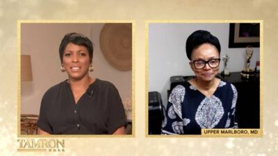 Tamron Hall and Debbi Morgan