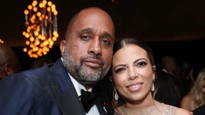 Kenya Barris and his wife