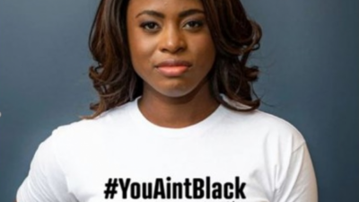 you ain't black - t-shirt