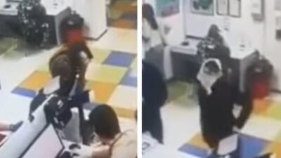 Woman Strips at Post Office, Uses Underwear as Mask [VIDEO]