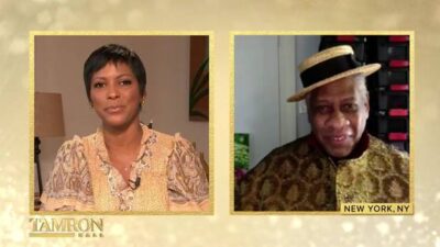 Tamron Hall and Andre Leon Talley